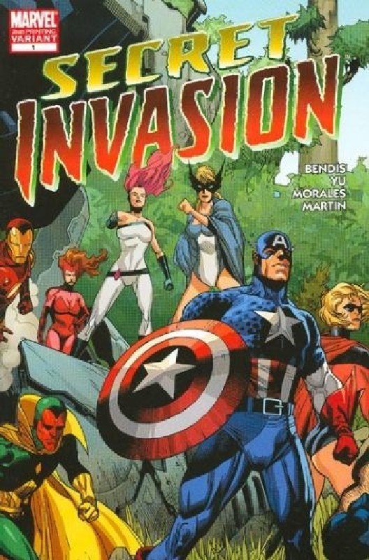 Cover of Secret Invasion (2008 Ltd) #1. One of 250,000 Vintage American Comics on sale from Krypton!