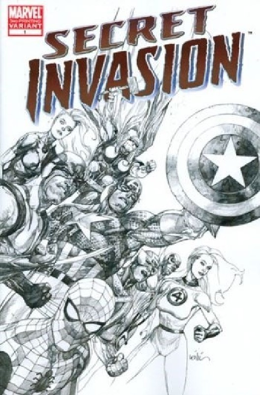 Cover of Secret Invasion (2008 Ltd) #1. One of 250,000 Vintage American Comics on sale from Krypton!