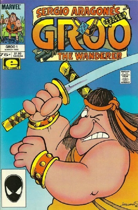 Cover of Groo the Wanderer (Vol 1) #1. One of 250,000 Vintage American Comics on sale from Krypton!