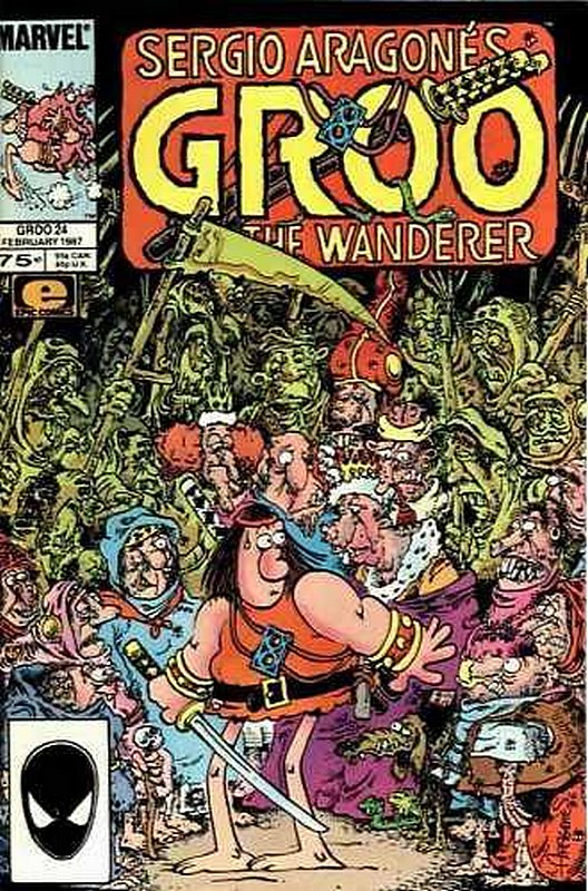 Cover of Groo the Wanderer (Vol 1) #24. One of 250,000 Vintage American Comics on sale from Krypton!