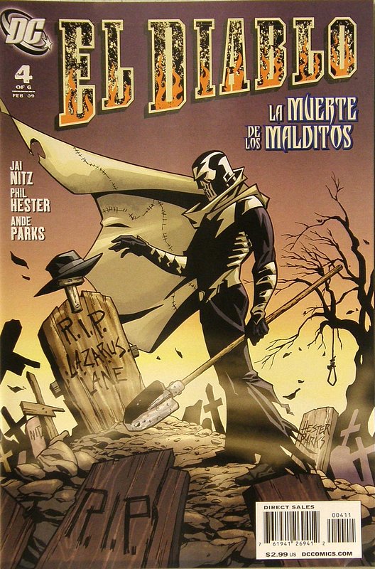 Cover of El Diablo (2008 Ltd) #4. One of 250,000 Vintage American Comics on sale from Krypton!