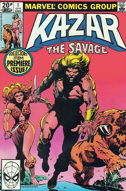 Cover of Ka-Zar (Vol 3) The Savage #1. One of 250,000 Vintage American Comics on sale from Krypton!