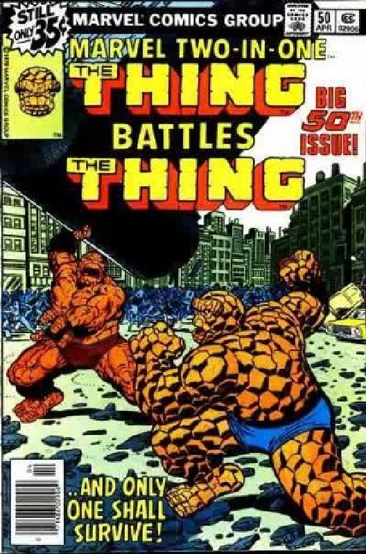 Cover of Marvel Two-in-one (Vol 1) #50. One of 250,000 Vintage American Comics on sale from Krypton!