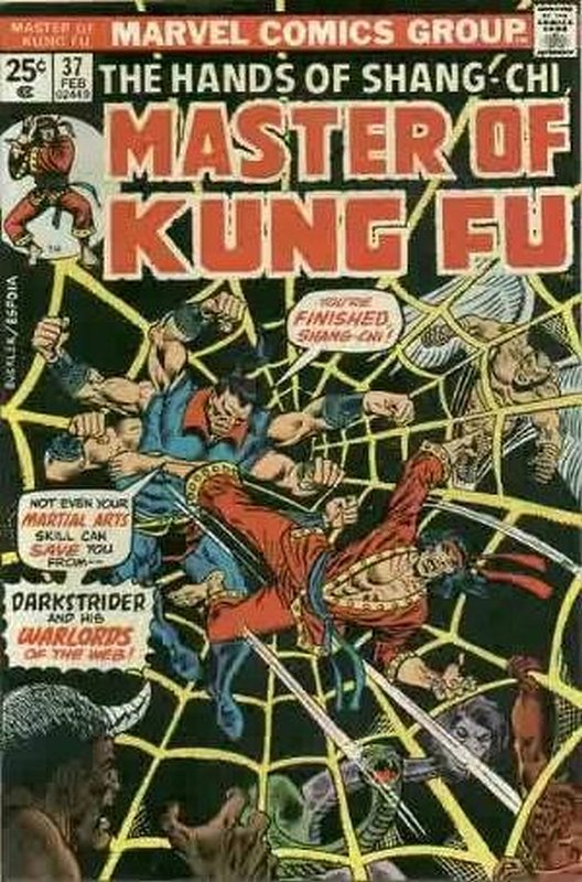 Cover of Master of Kung Fu (Vol 1) #37. One of 250,000 Vintage American Comics on sale from Krypton!