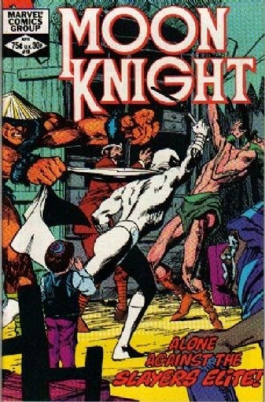 Cover of Moon Knight (Vol 1) #18. One of 250,000 Vintage American Comics on sale from Krypton!