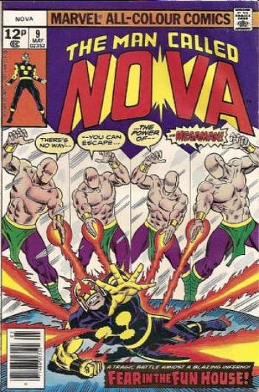 Cover of Nova (Vol 1) #9. One of 250,000 Vintage American Comics on sale from Krypton!