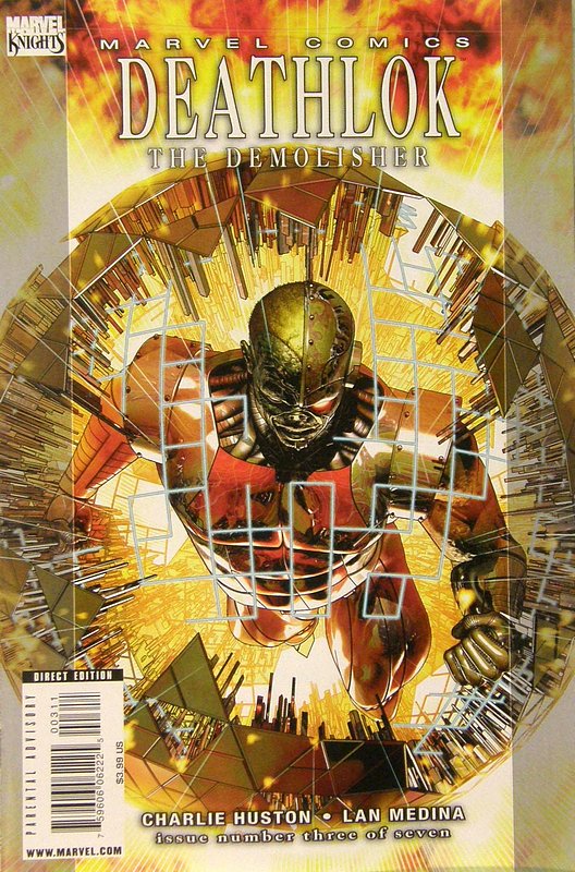 Cover of Deathlok (2010 Ltd) #3. One of 250,000 Vintage American Comics on sale from Krypton!