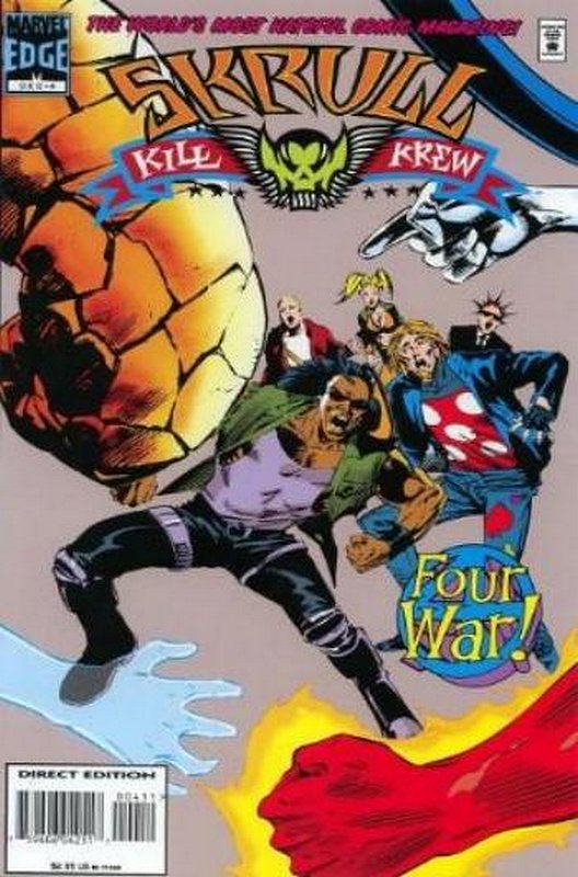 Cover of Skrull Kill Krew (1995 Ltd) #4. One of 250,000 Vintage American Comics on sale from Krypton!