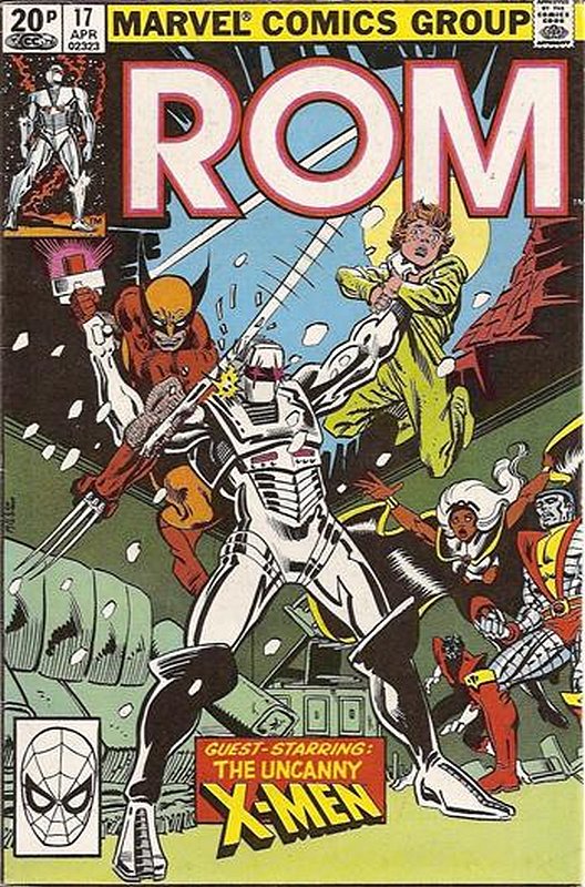 Cover of Rom #17. One of 250,000 Vintage American Comics on sale from Krypton!