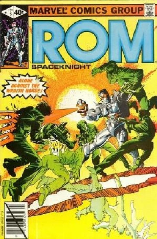 Cover of Rom #3. One of 250,000 Vintage American Comics on sale from Krypton!