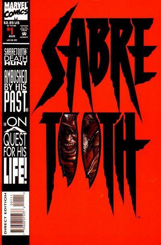 Cover of Sabretooth: Death Hunt (1993 Ltd) #1. One of 250,000 Vintage American Comics on sale from Krypton!