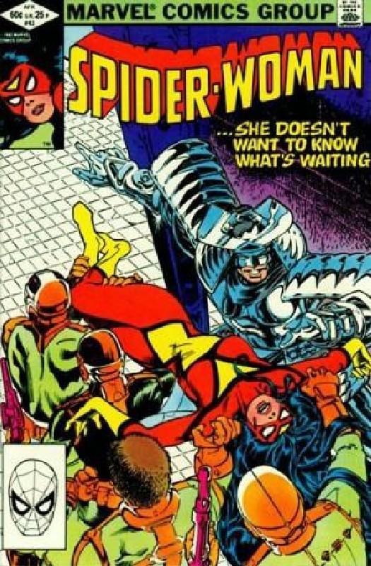 Cover of Spider-Woman (Vol 1) #43. One of 250,000 Vintage American Comics on sale from Krypton!