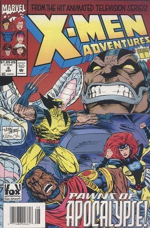 Cover of X-Men Adventures - (Season 2) #8. One of 250,000 Vintage American Comics on sale from Krypton!