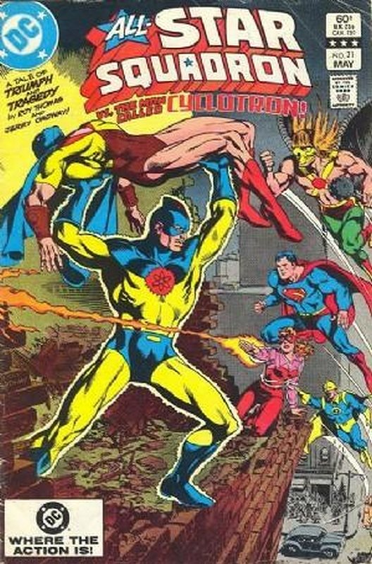 Cover of All-Star Squadron (Vol 1) #21. One of 250,000 Vintage American Comics on sale from Krypton!