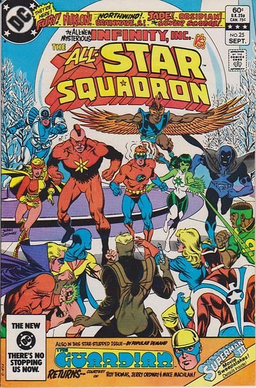 Cover of All-Star Squadron (Vol 1) #25. One of 250,000 Vintage American Comics on sale from Krypton!