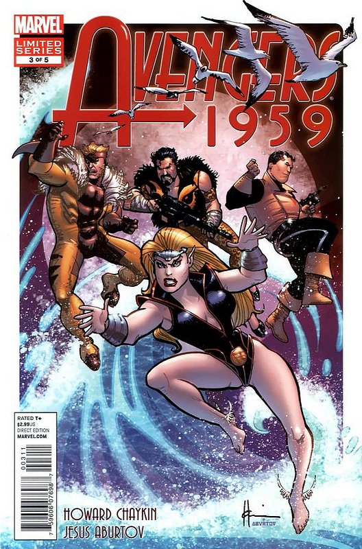 Cover of Avengers: 1959 (2011 Ltd) #3. One of 250,000 Vintage American Comics on sale from Krypton!