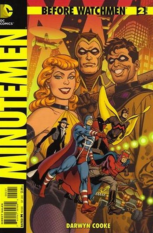 Cover of Before Watchmen: Minutemen (2012 Ltd) #2. One of 250,000 Vintage American Comics on sale from Krypton!