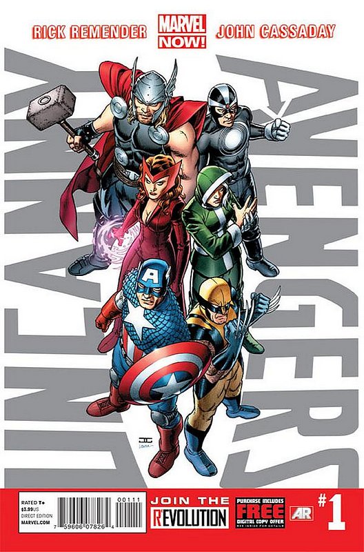 Cover of Uncanny Avengers (Vol 1) #1. One of 250,000 Vintage American Comics on sale from Krypton!