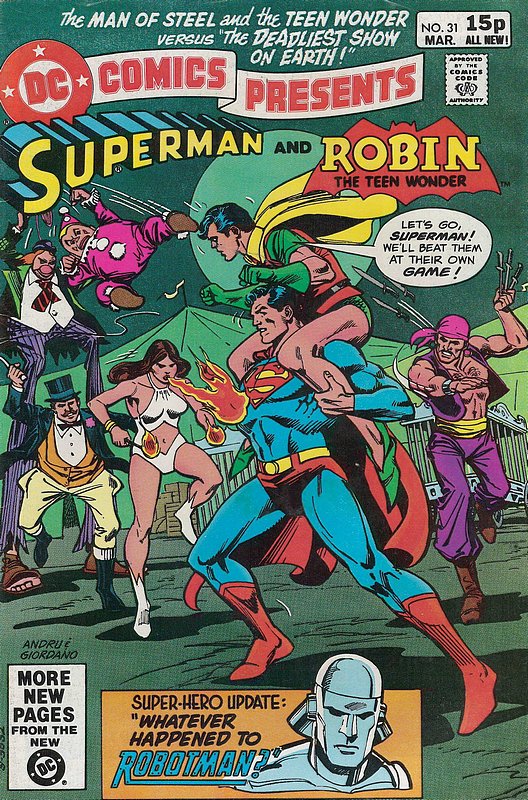 Cover of DC Comics Presents (Vol 1) #31. One of 250,000 Vintage American Comics on sale from Krypton!