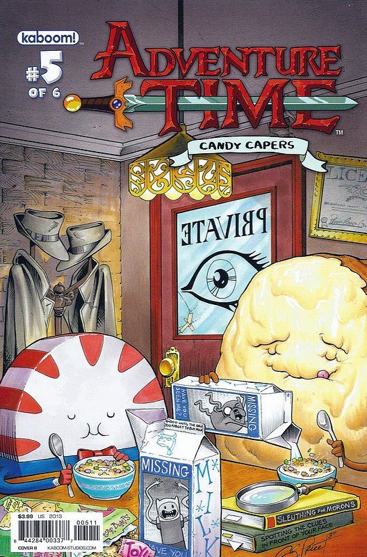 Cover of Adventure Time: Candy Capers (2013 Ltd) #5. One of 250,000 Vintage American Comics on sale from Krypton!