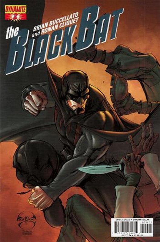 Cover of Black Bat (Dynamite Vol 1) #2. One of 250,000 Vintage American Comics on sale from Krypton!