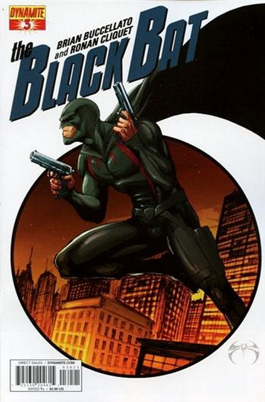 Cover of Black Bat (Dynamite Vol 1) #3. One of 250,000 Vintage American Comics on sale from Krypton!