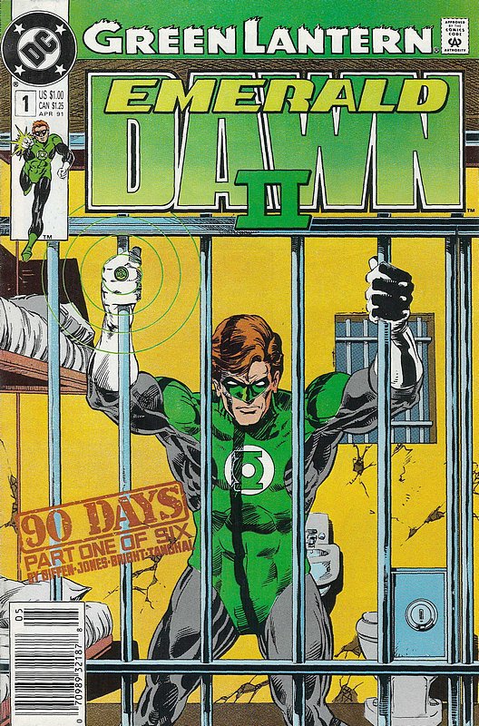 Cover of Green Lantern: Emerald Dawn II (1991 Ltd) #1. One of 250,000 Vintage American Comics on sale from Krypton!