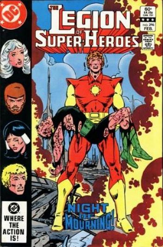 Cover of Legion of Super-Heroes (Vol 1) #296. One of 250,000 Vintage American Comics on sale from Krypton!