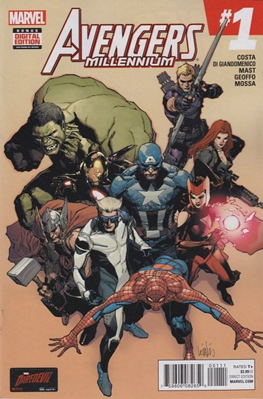 Cover of Avengers: Millennium (2015 Ltd) #1. One of 250,000 Vintage American Comics on sale from Krypton!