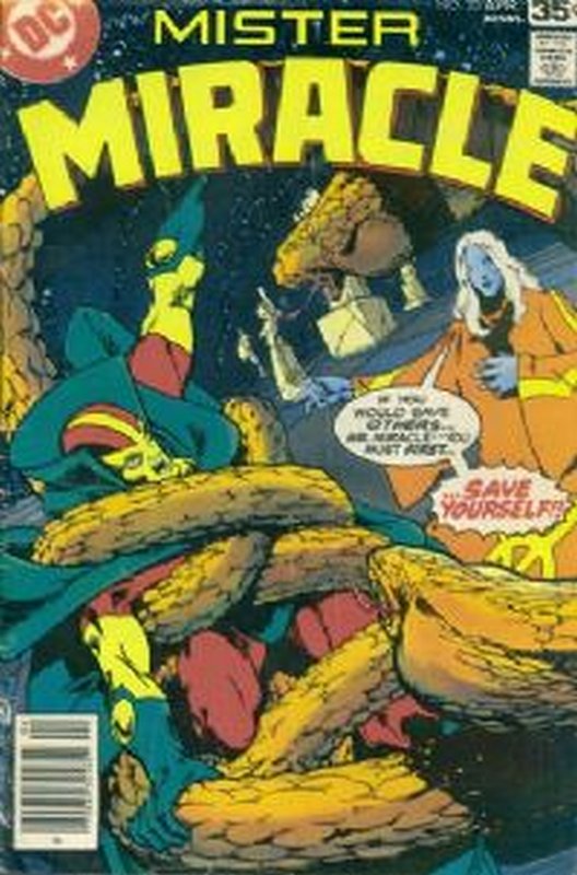 Cover of Mister Miracle (Vol 1) #23. One of 250,000 Vintage American Comics on sale from Krypton!