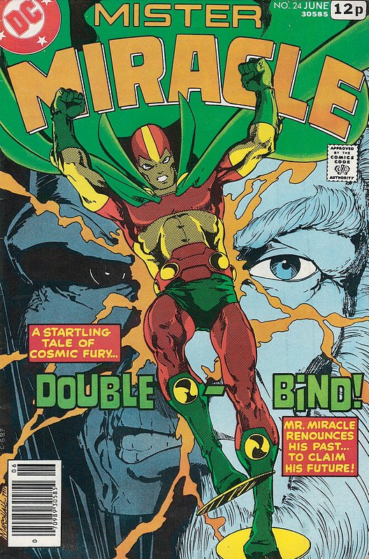 Cover of Mister Miracle (Vol 1) #24. One of 250,000 Vintage American Comics on sale from Krypton!