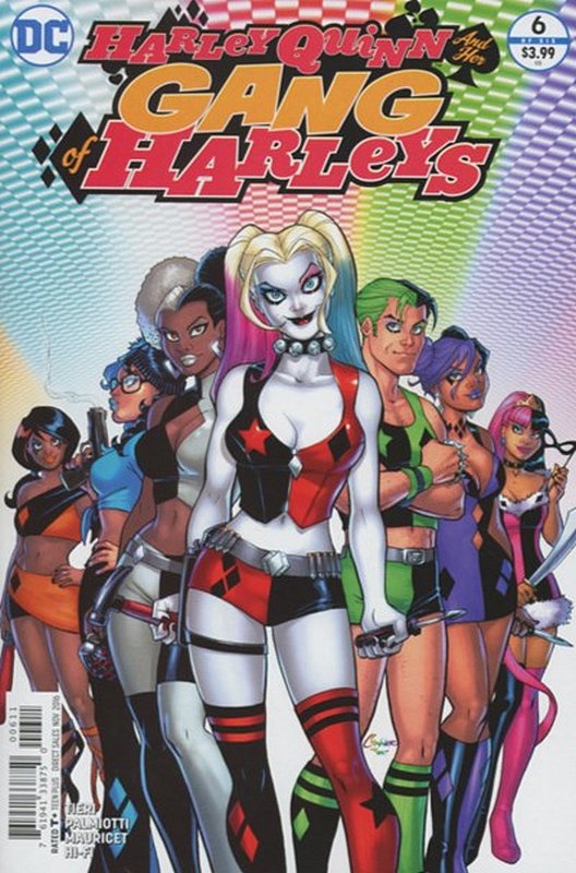 Cover of Harley Quinn & Her Gang of Harleys (2016 Ltd) #6. One of 250,000 Vintage American Comics on sale from Krypton!