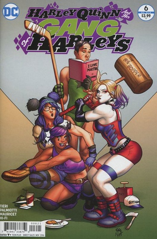 Cover of Harley Quinn & Her Gang of Harleys (2016 Ltd) #6. One of 250,000 Vintage American Comics on sale from Krypton!