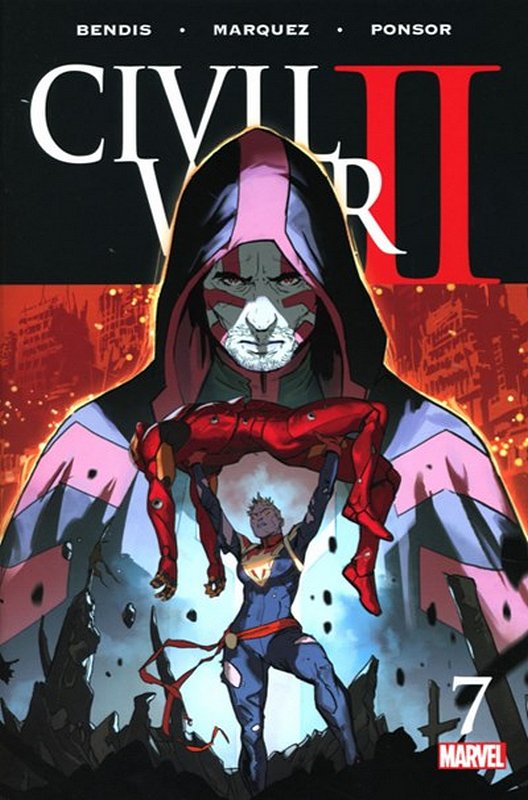 Cover of Civil War II (2016 Ltd) #7. One of 250,000 Vintage American Comics on sale from Krypton!