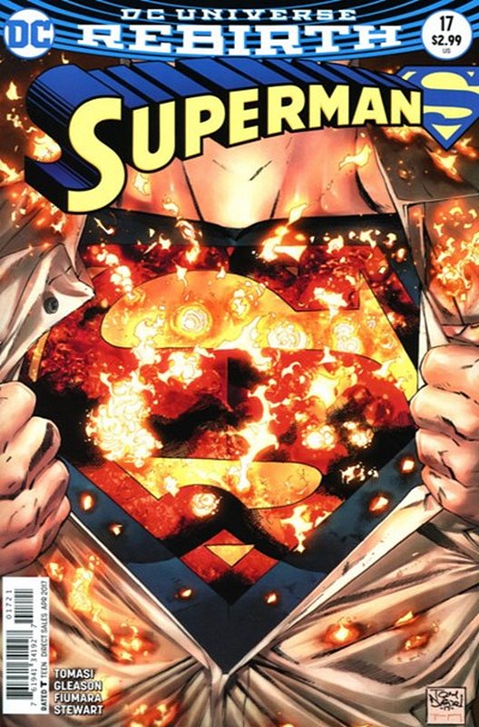 Cover of Superman (Vol 5) #17. One of 250,000 Vintage American Comics on sale from Krypton!