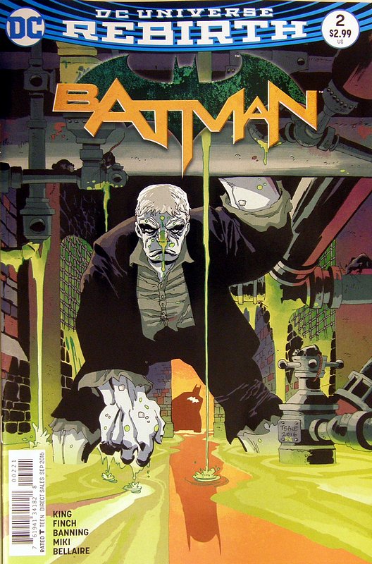 Cover of Batman (Vol 3) #2. One of 250,000 Vintage American Comics on sale from Krypton!