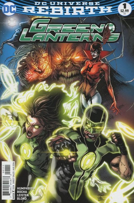 Cover of Green Lanterns (Vol 1) #1. One of 250,000 Vintage American Comics on sale from Krypton!