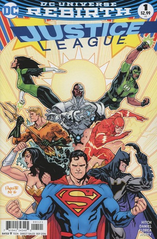 Cover of Justice League (Vol 3) #1. One of 250,000 Vintage American Comics on sale from Krypton!