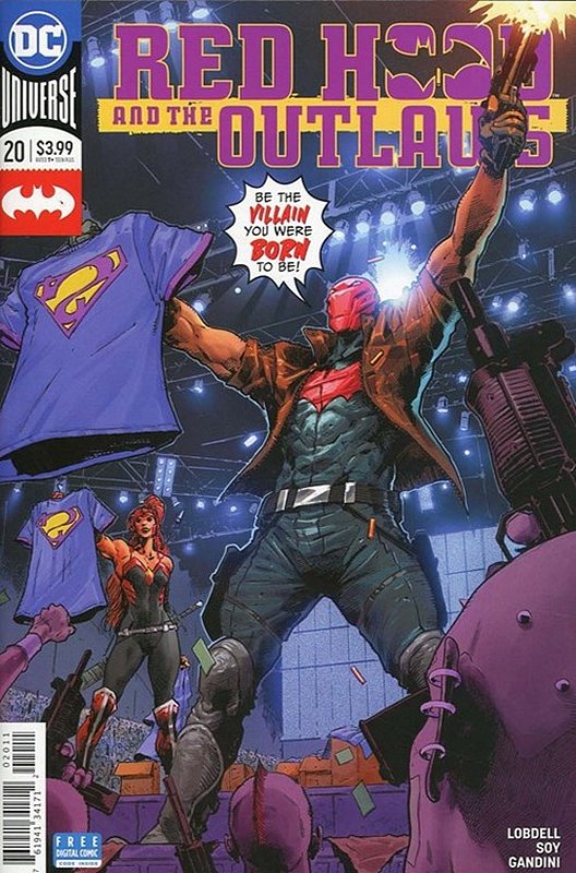 Cover of Red Hood & The Outlaws (Vol 2) #20. One of 250,000 Vintage American Comics on sale from Krypton!