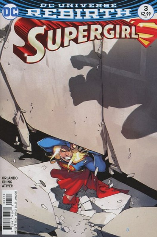 Cover of Supergirl (Vol 5) #3. One of 250,000 Vintage American Comics on sale from Krypton!