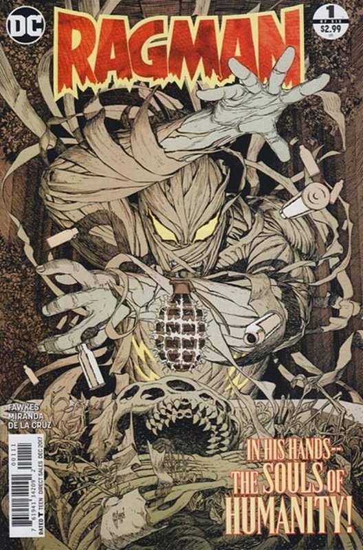 Cover of Ragman (2017 Ltd) #1. One of 250,000 Vintage American Comics on sale from Krypton!