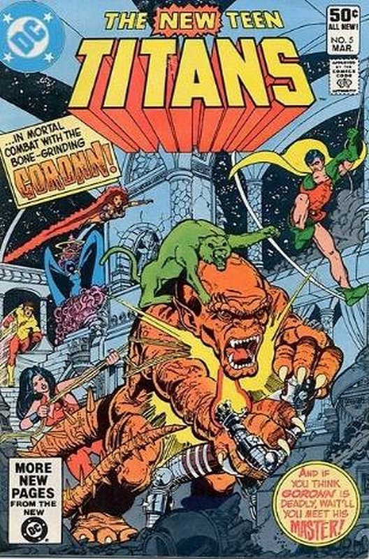 Cover of New Teen Titans (Vol 1) (Tales of from #41) #5. One of 250,000 Vintage American Comics on sale from Krypton!