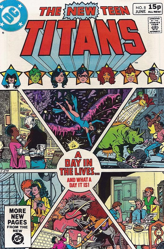 Cover of New Teen Titans (Vol 1) (Tales of from #41) #8. One of 250,000 Vintage American Comics on sale from Krypton!