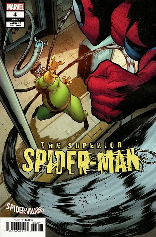 Cover of Superior Spider-Man (Vol 2) #4. One of 250,000 Vintage American Comics on sale from Krypton!