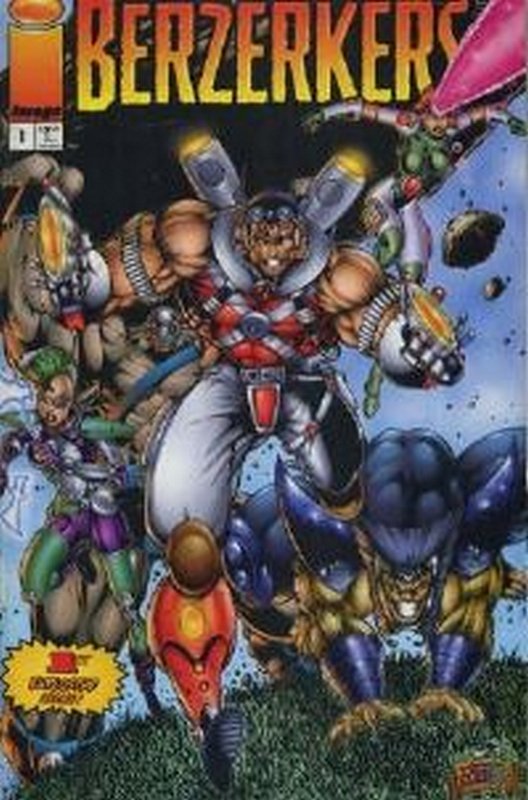 Cover of Berzerkers (1995 Ltd) #1. One of 250,000 Vintage American Comics on sale from Krypton!