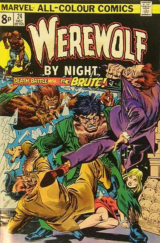 Cover of Werewolf by Night (Vol 1) #24. One of 250,000 Vintage American Comics on sale from Krypton!