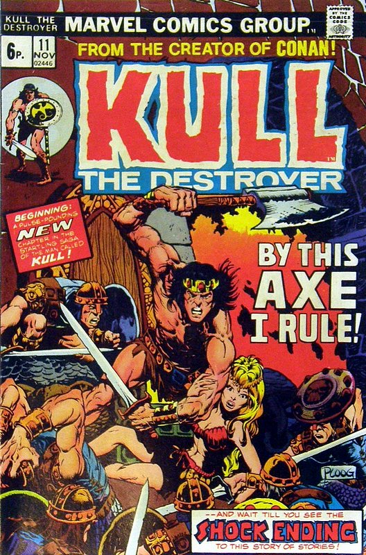 Cover of Kull the Conqueror (Vol 1) #11. One of 250,000 Vintage American Comics on sale from Krypton!