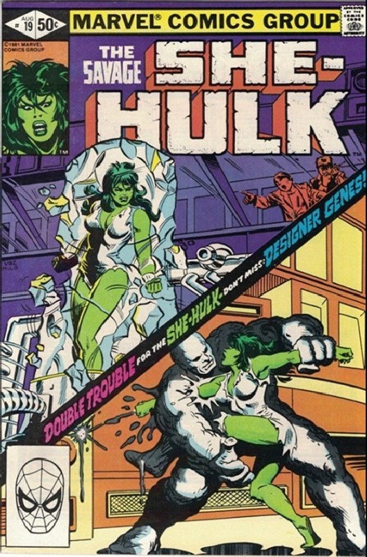 Cover of She-Hulk (Vol 1) The Savage #19. One of 250,000 Vintage American Comics on sale from Krypton!