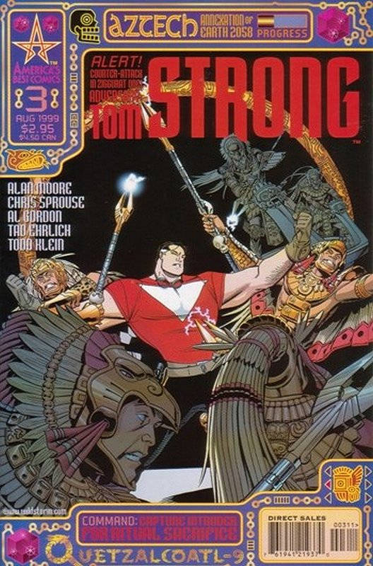 Cover of Tom Strong (Vol 1) #3. One of 250,000 Vintage American Comics on sale from Krypton!