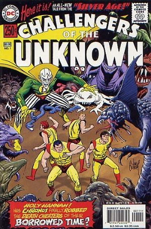 Cover of Silver Age: Challengers of the Unknown #1. One of 250,000 Vintage American Comics on sale from Krypton!